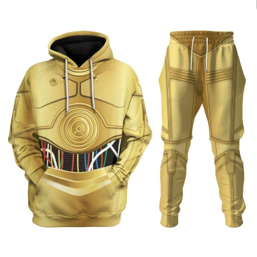 Men's C-3P0 Hoodie and Sweatpants